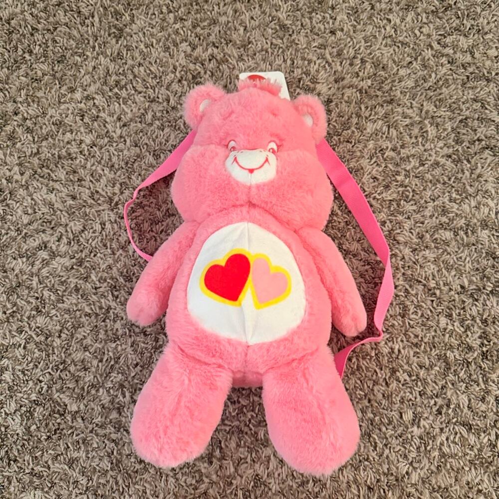 Pink CareBears Backpack